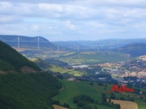 Millau mit Viaduct
