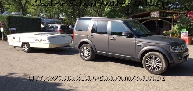 Land Rover Discovery 4 mit Camp-let Safir
