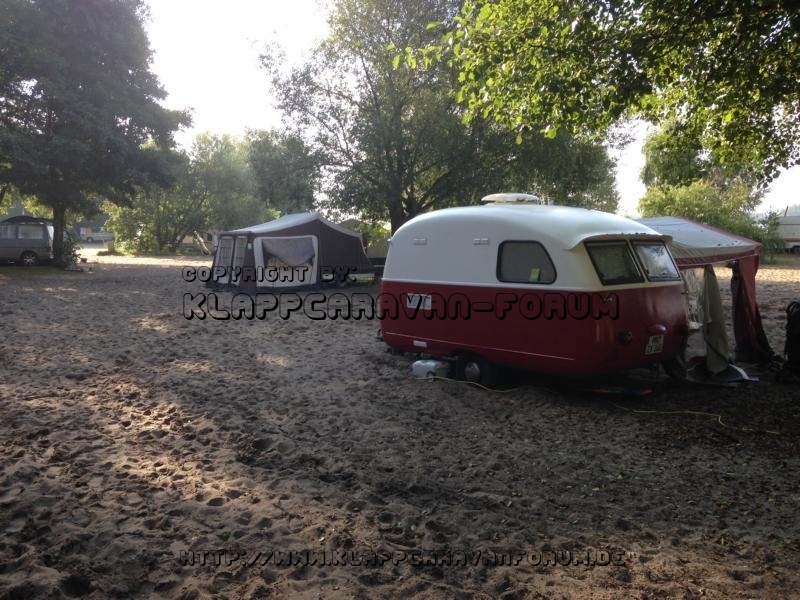 Camp-Let GLX auf dem Elbecamp in Hamburg