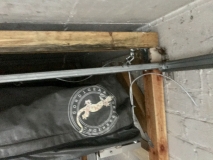 Zeltlift für Anhängerzelt in Garage