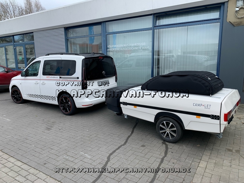 Caddy 5 mit Camp-let