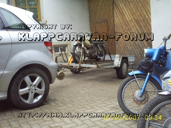Moppedtour durch Frankreich
