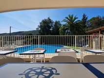 Pool auf dem Campingplatz Les Gorges du Loup