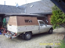 Klappaufbau Peugeot Pickup