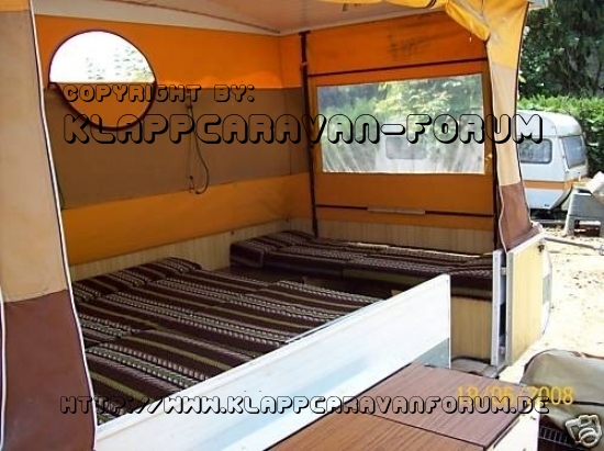 Klapp-/Faltcaravan Novel Vocatour 1980