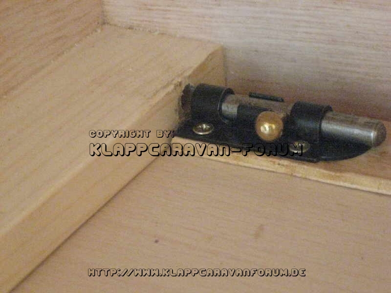 Kommoden-Chambord-Verriegelung