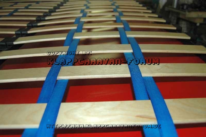 SK12 - Bettverstärkung - Lattenrost mit Gurten 2