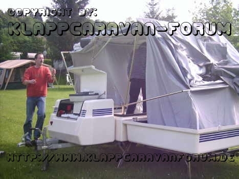 CT9 - Gestänge ausgeklappt Deichselansicht