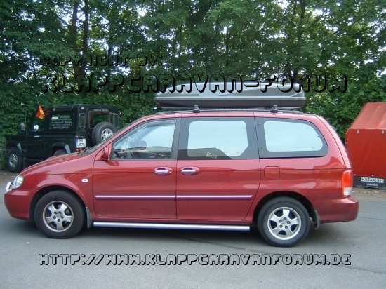 Dachbox auf Kia