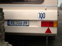 Anmeldung und 100er Zulassung