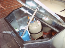 Deichselkasten Eigenbau für Heinemann