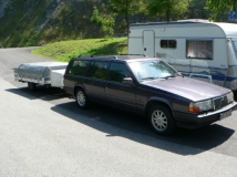 Volvo und Falter