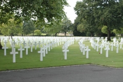Amerikanische Kriegsgräberstätte in der Normandie