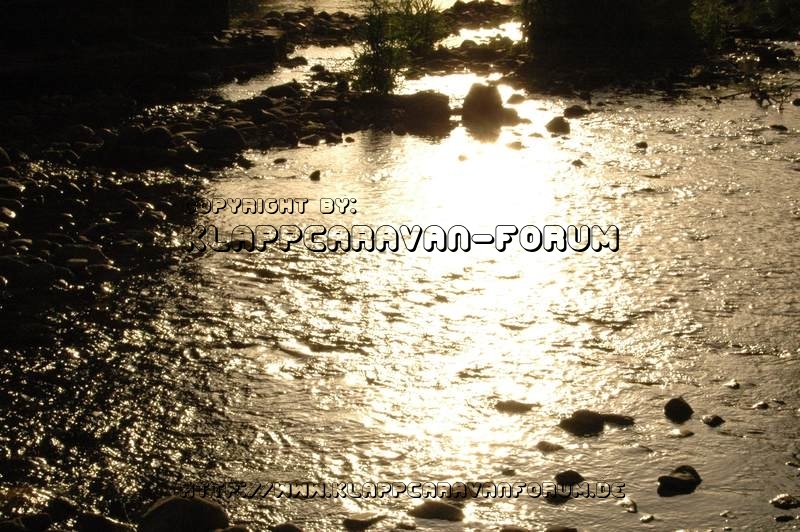 Abendsonne - der Lot bei St.-Côme d'Olt - Aveyron