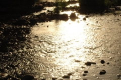 Abendsonne - der Lot bei St.-Côme d'Olt - Aveyron