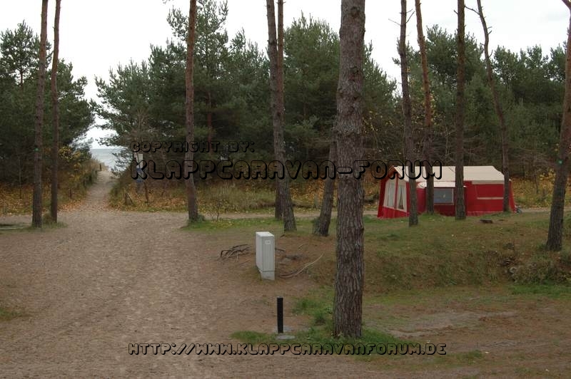 Dünencamp Karlshagen Usedom - Stellplatz direkt an der Düne