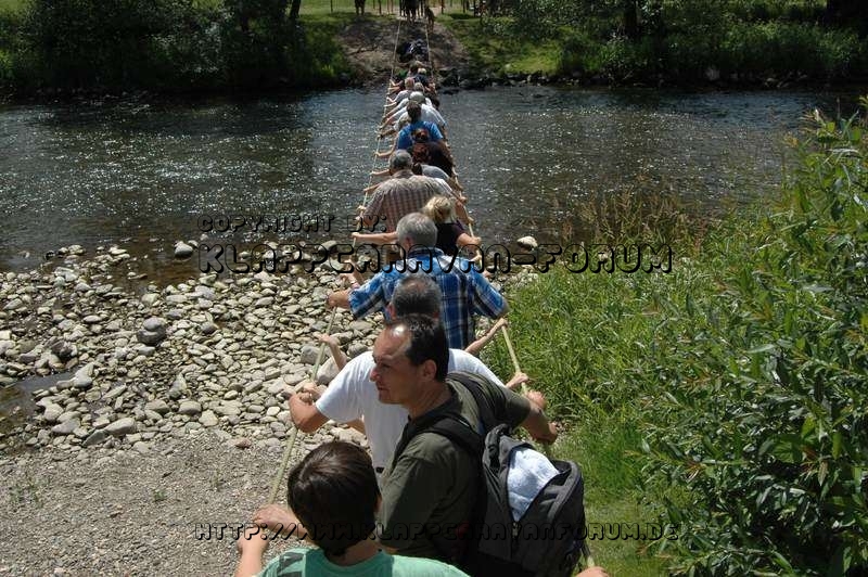 Nahe am Sommer 2011 - Monzingen - Barfußpfad Bad Sobernheim - Die Furt - 1