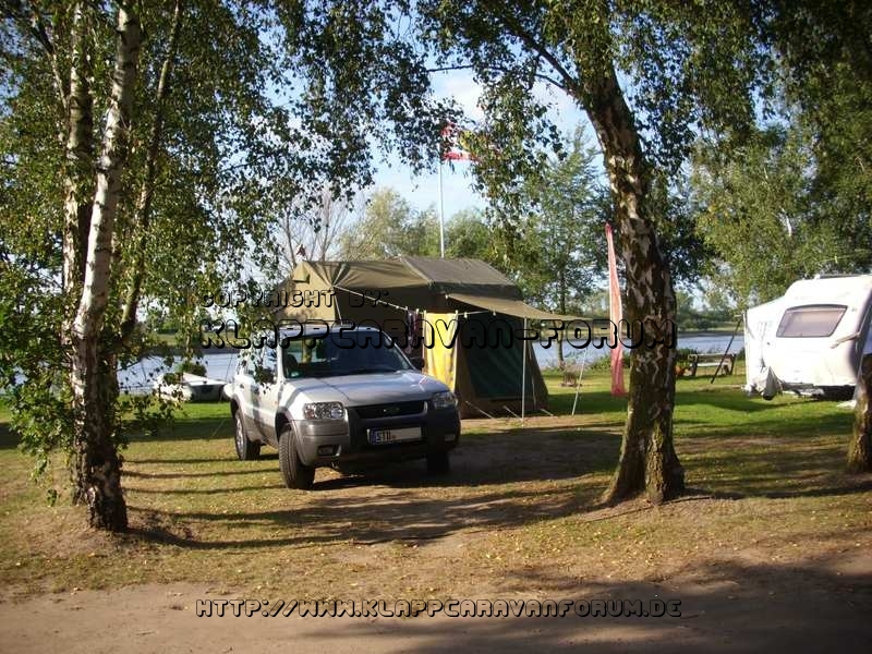 Camping an der Elbe