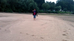 Camping an der Elbe
