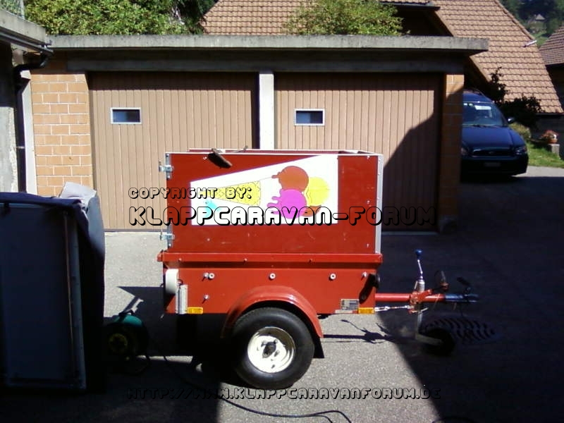 Miniatur Tent Trailer