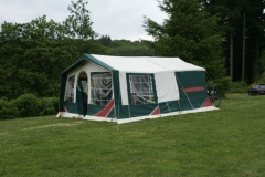 Faltcaravan in La Gagere